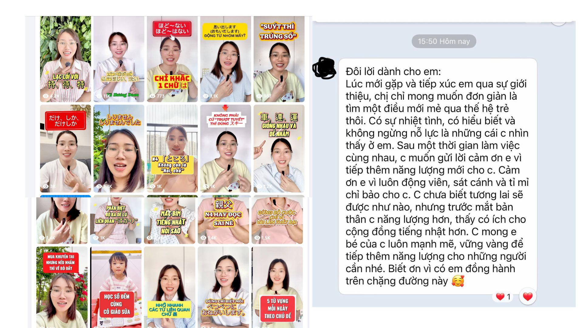 Cô giáo tiếng Nhật
