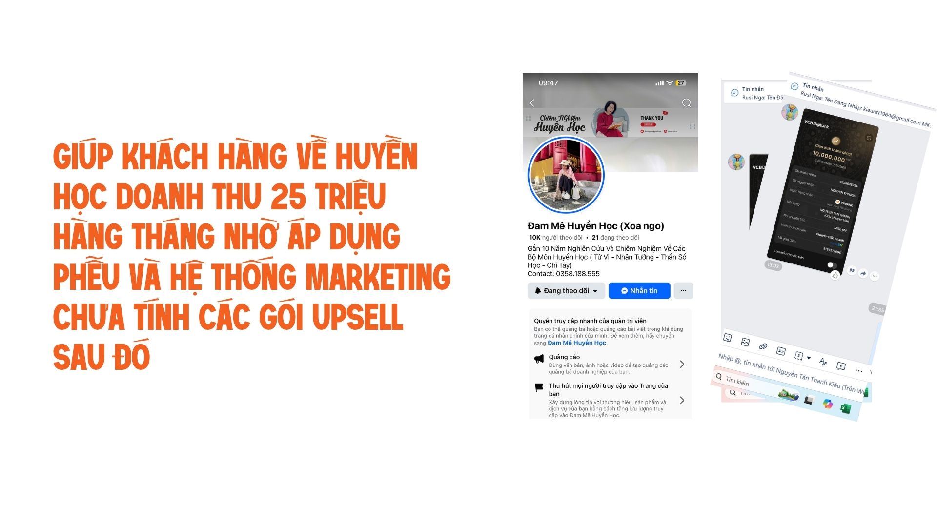 Chuyên gia coaching — 25 triệu/tháng