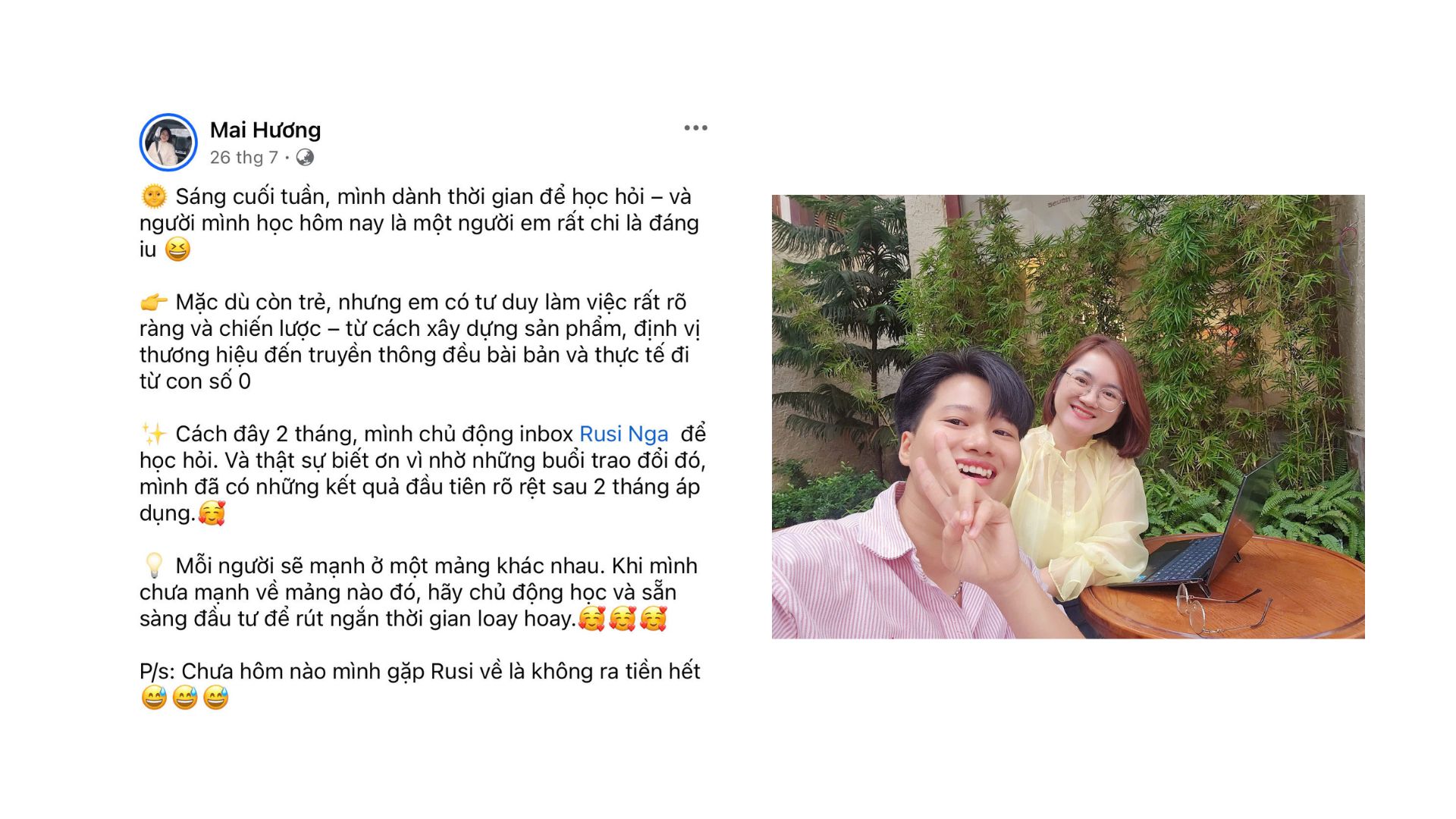 Phản hồi học viên